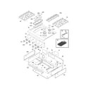Kenmore Pro 79031023700 maintop diagram