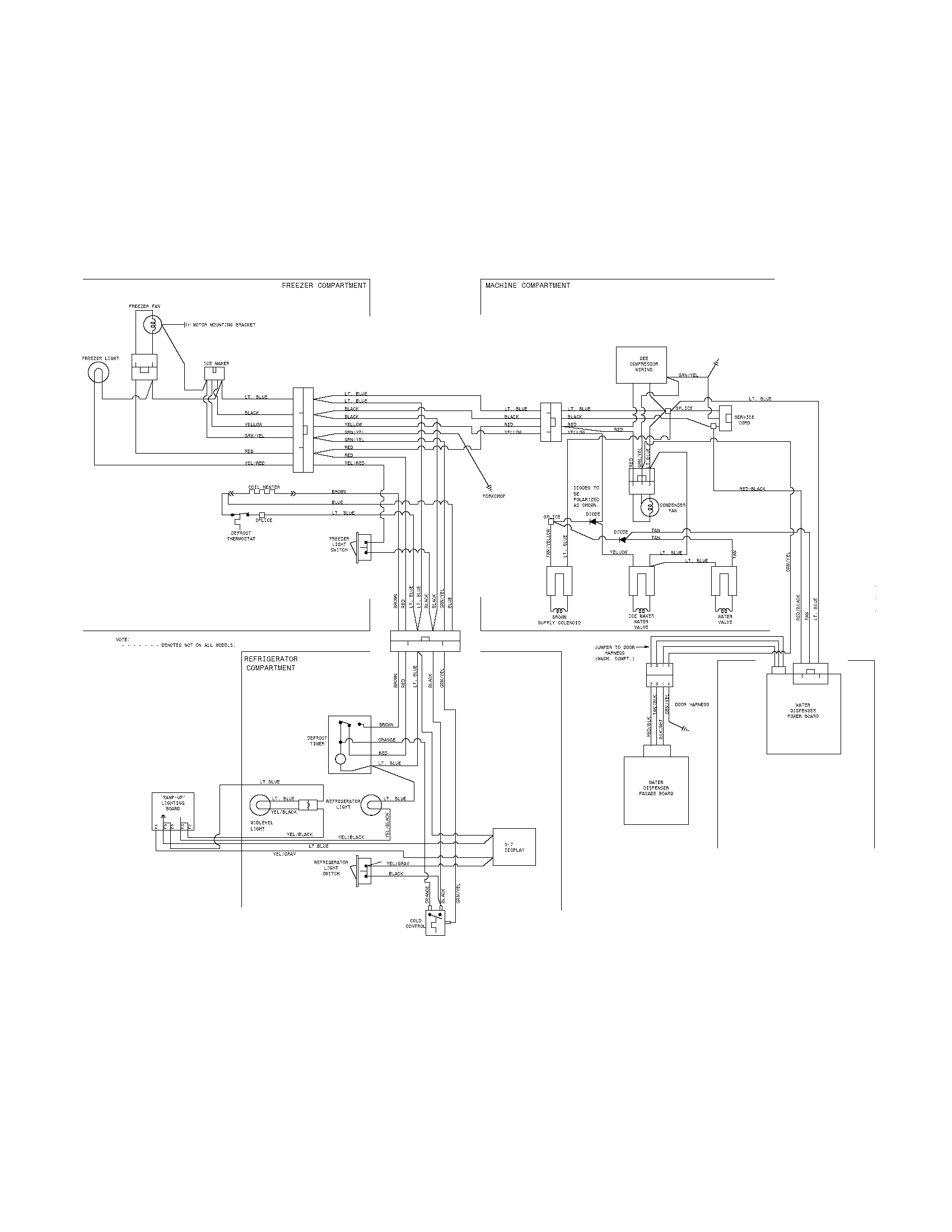 Kenmore Elite 25374221701 wiring diagram diagram
