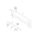 Frigidaire FGF316DQX backguard diagram