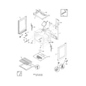 Frigidaire FGF316DQX body diagram