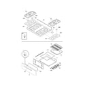 Kenmore 79070112701 top/drawer diagram