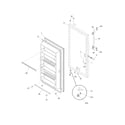Frigidaire FFU2124DW12 door diagram