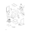 Frigidaire CFEF312GSB body diagram