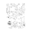 Frigidaire PLGFMZ98GCB body diagram