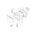 Frigidaire PLGFZ397GCB door diagram