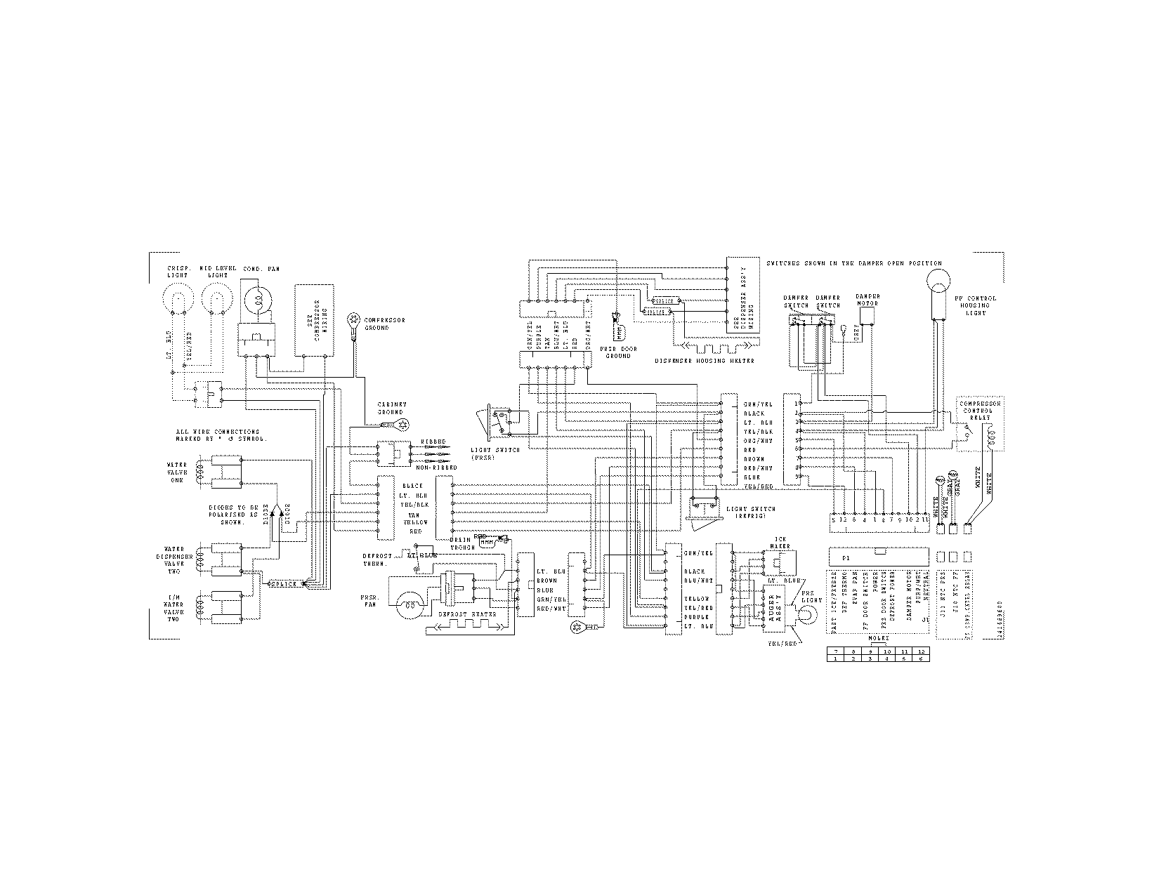 Frigidaire PHS6LE6HSB3 wiring diagram diagram