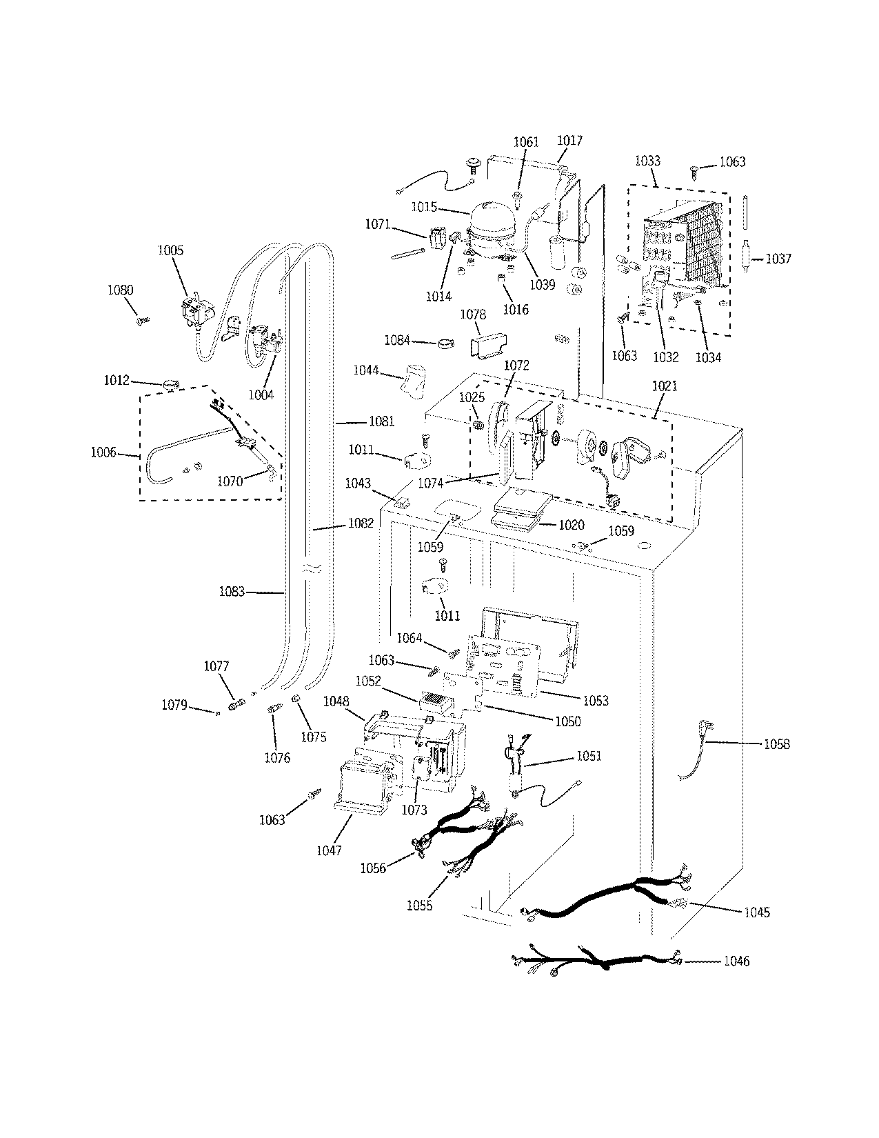 Electrolux E42BS75ETT unit/system diagram