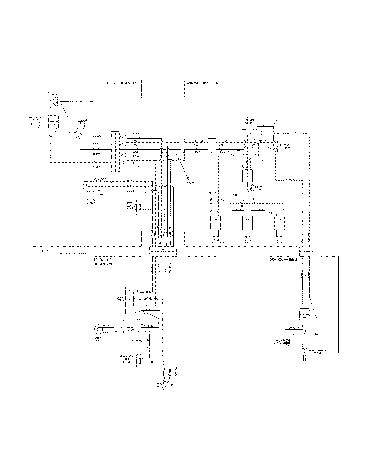 Frigidaire FRT17HB3JW0 wiring diagram diagram