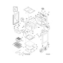 Frigidaire CFEF355FSD body diagram