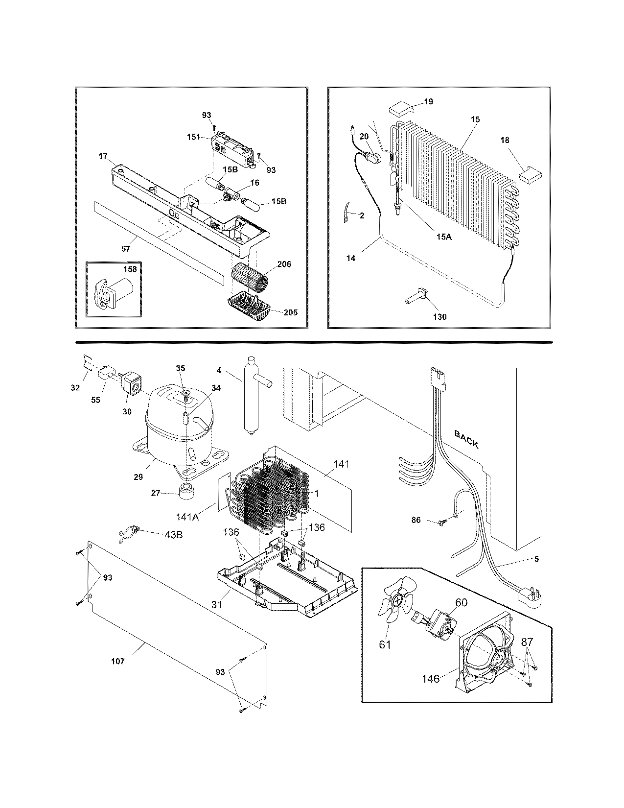 Electrolux E32AF75GTT0 system diagram
