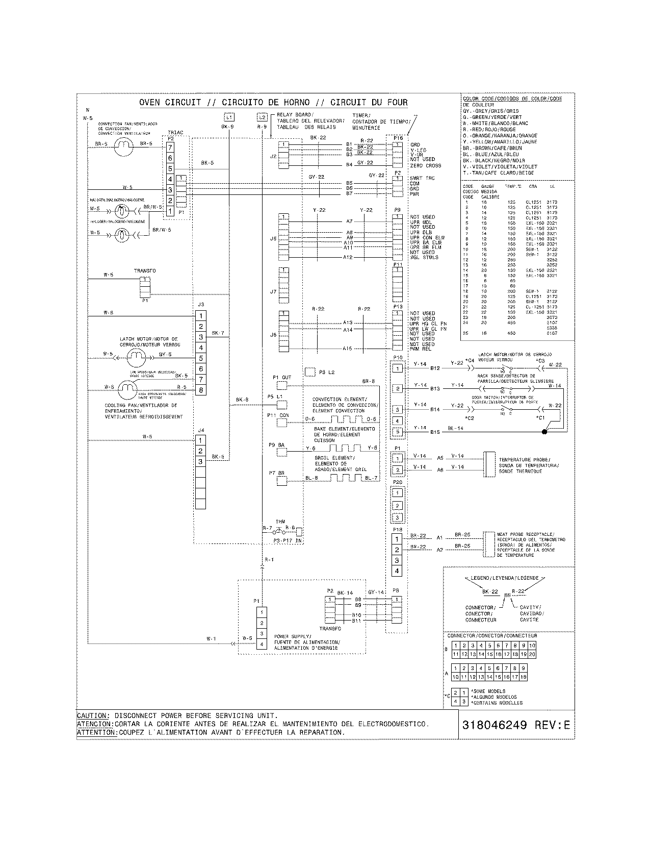Electrolux EW27EW55GS1 wiring diagram diagram
