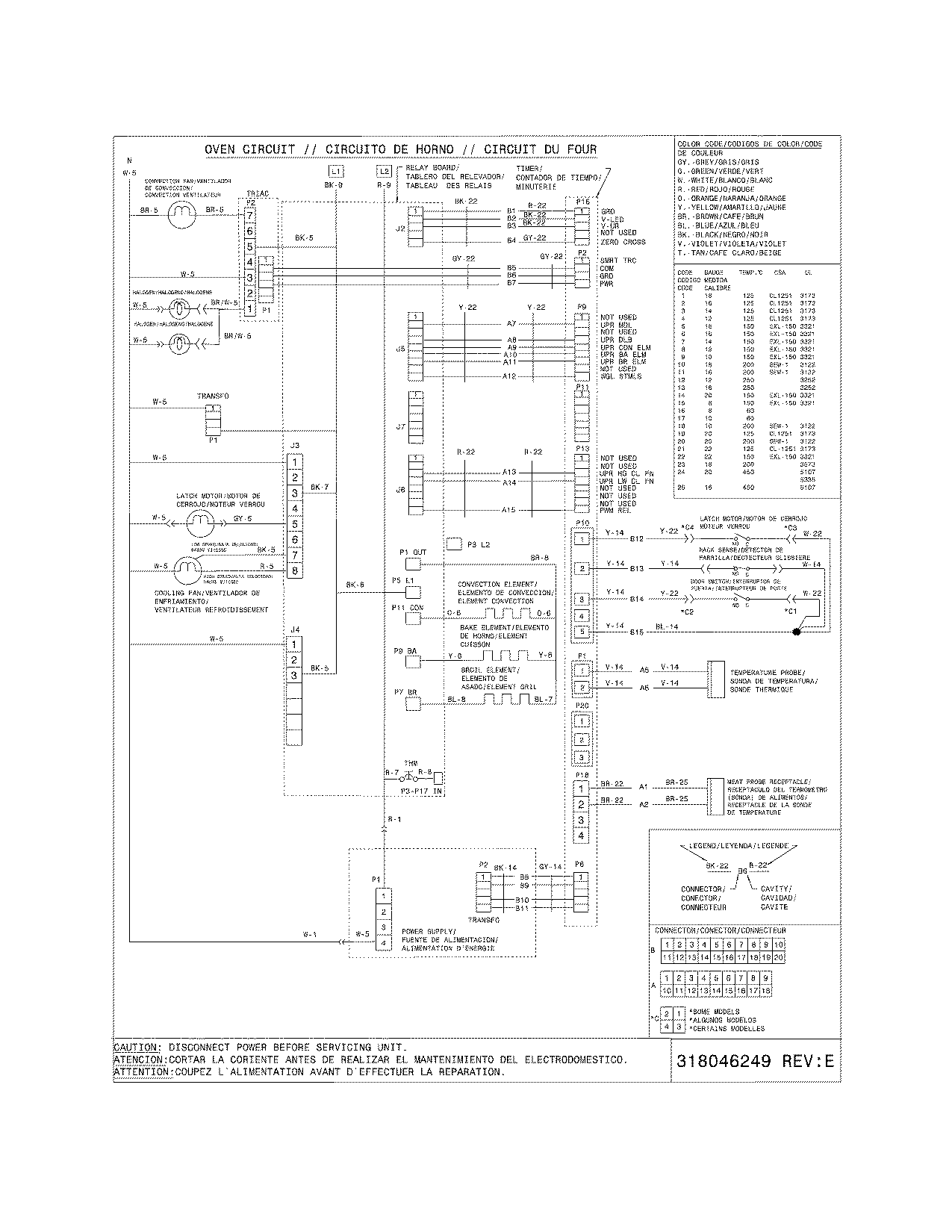 Electrolux EW30EW55GW1 wiring diagram diagram