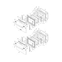 Electrolux EW30EW65GB1 doors diagram