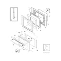 Electrolux EW30EF65GSB door diagram