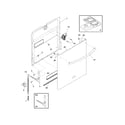 Frigidaire FDB4315LFC1 door diagram