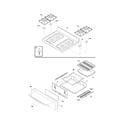 Frigidaire FLF337ECE top/drawer diagram