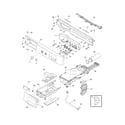 Frigidaire LTF2940FS1 control panel diagram