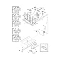 Frigidaire FGF345GSB burner diagram