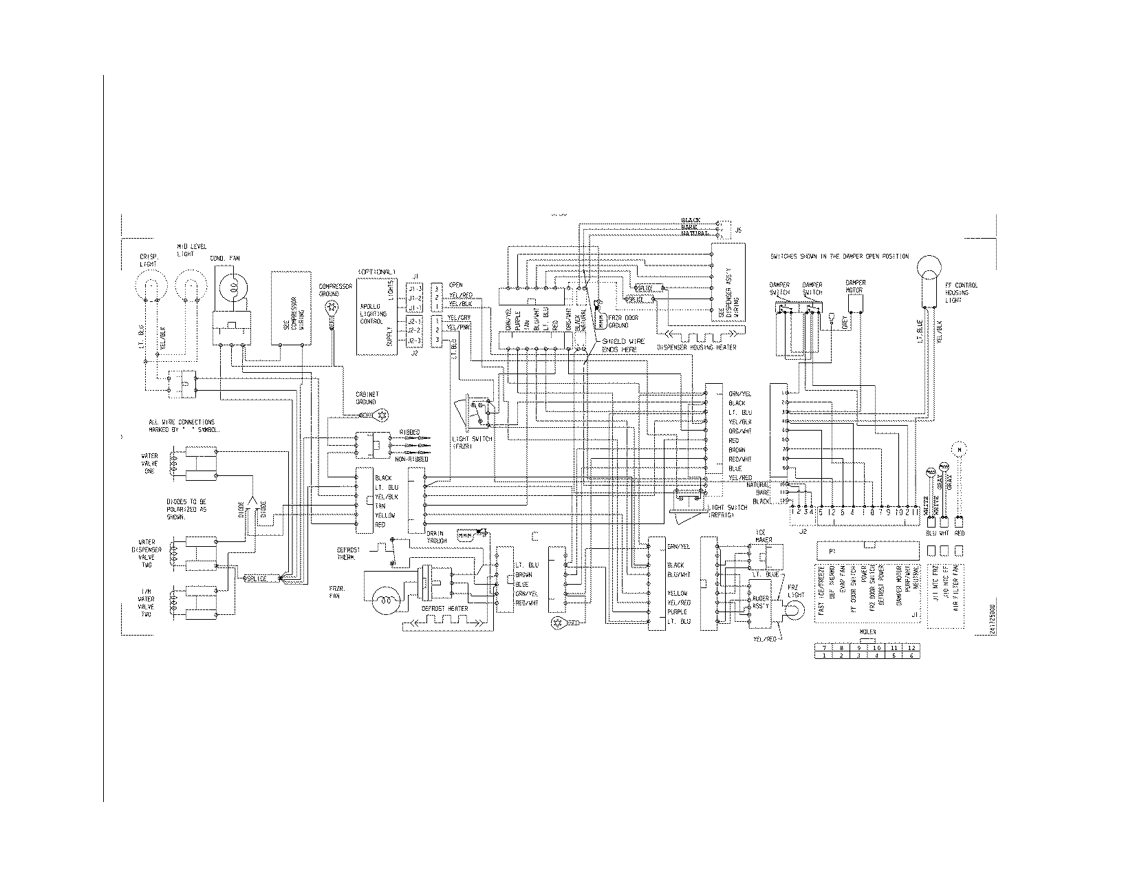 Crosley CRSE234JW0 wiring diagram diagram