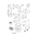 Frigidaire FGF382HSA body diagram