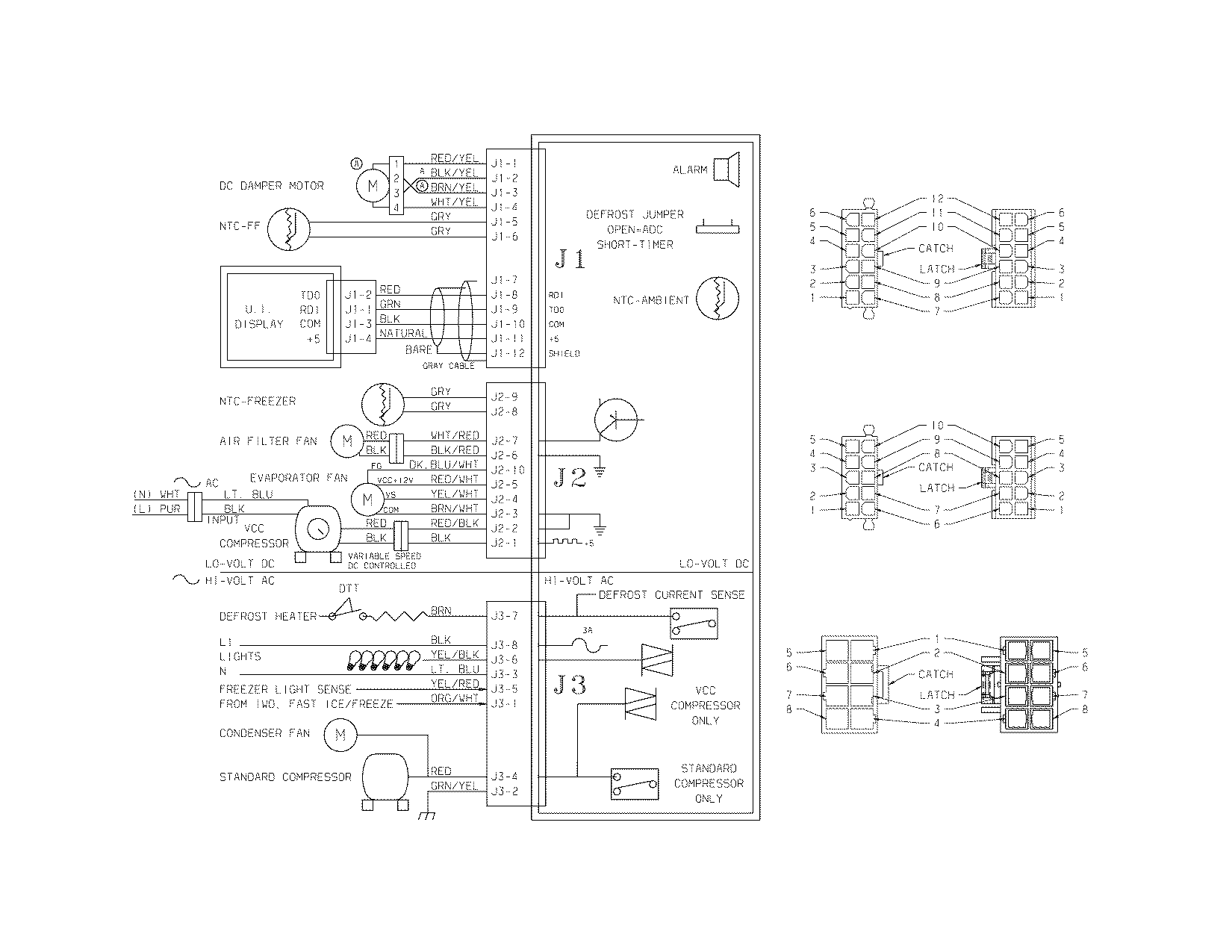 Kenmore Elite 25344512609 wiring schematic diagram