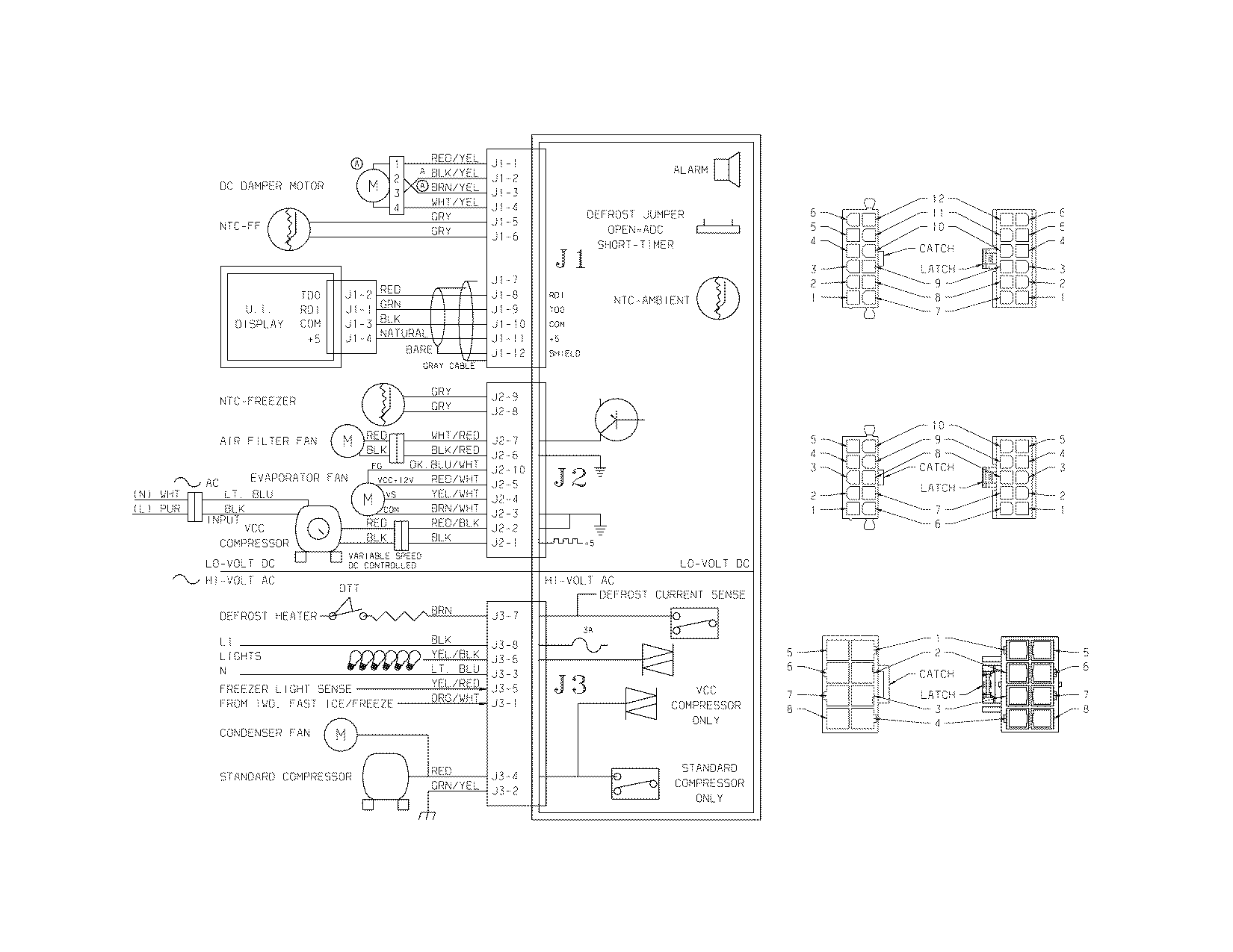 Kenmore Elite 25344509609 wiring schematic diagram