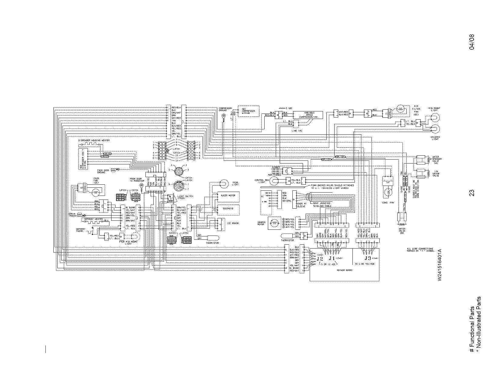 Frigidaire FSC23R5DSBJ wiring diagram diagram