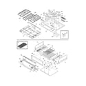 Electrolux EW30GS65GS2 top/drawer diagram