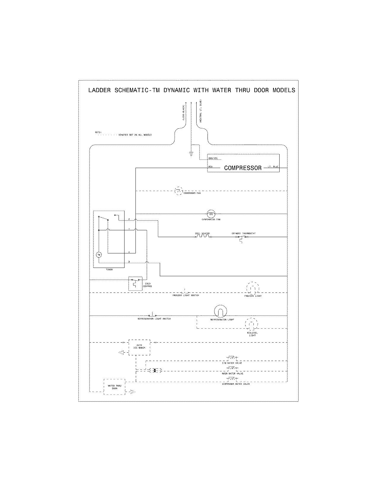 Kenmore 25378932801 wiring schematic diagram