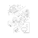Kenmore 25377959801 ice maker diagram
