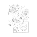 Kenmore 25377964801 ice maker diagram
