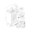 Kenmore Elite 25374921701 cabinet diagram