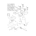 Frigidaire PLGS389ECH burner diagram