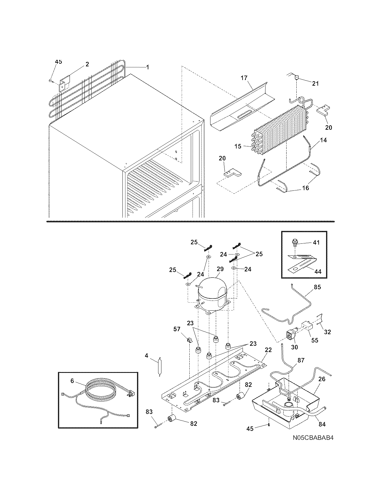 Kenmore 2537480240G system diagram