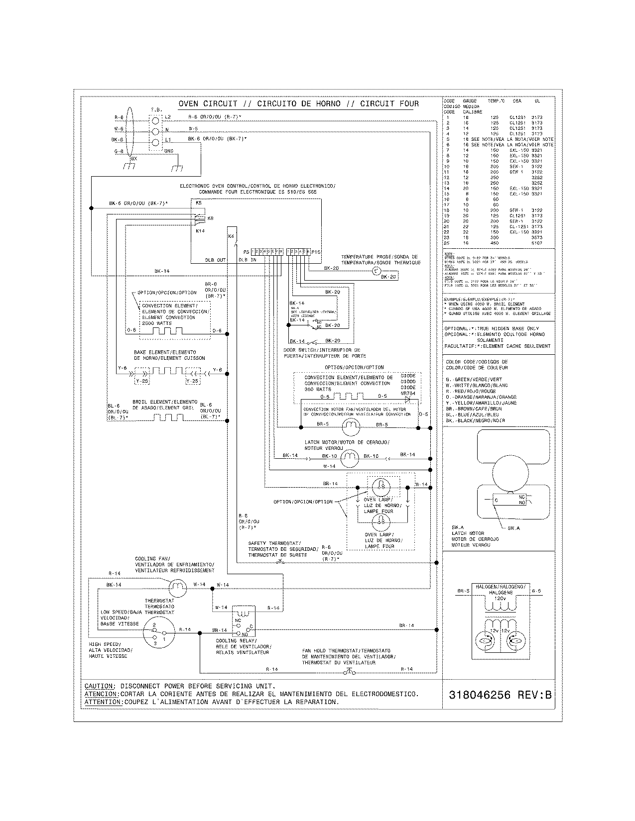 Frigidaire CPEB27S9FC4 wiring diagram diagram