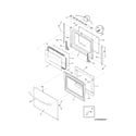 Frigidaire FGS365ESF door diagram