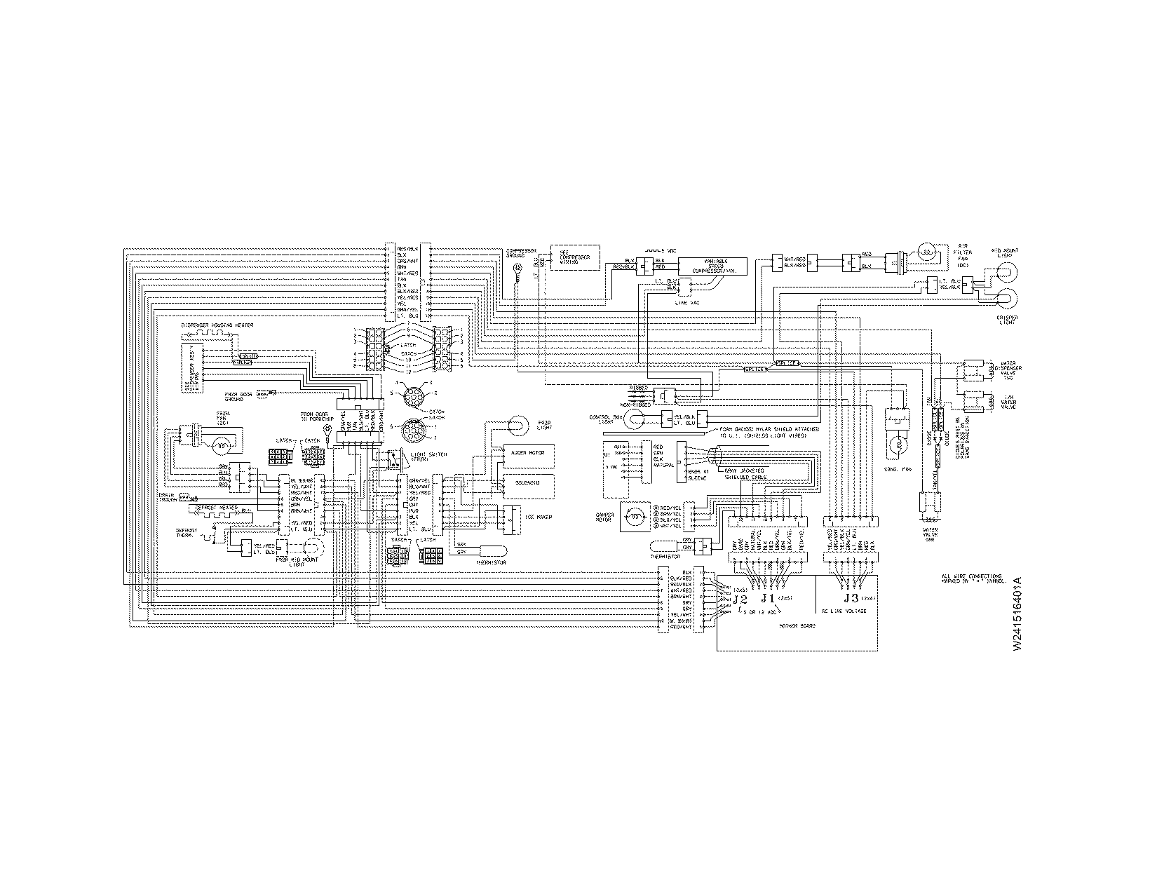 Frigidaire FSC23F7HW7 wiring diagram diagram