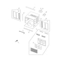 Frigidaire FAC104P1A15 recommended spare parts diagram