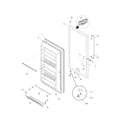 Frigidaire FFU14F7HBB door diagram