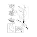 Frigidaire FFH17F7HWA cabinet diagram