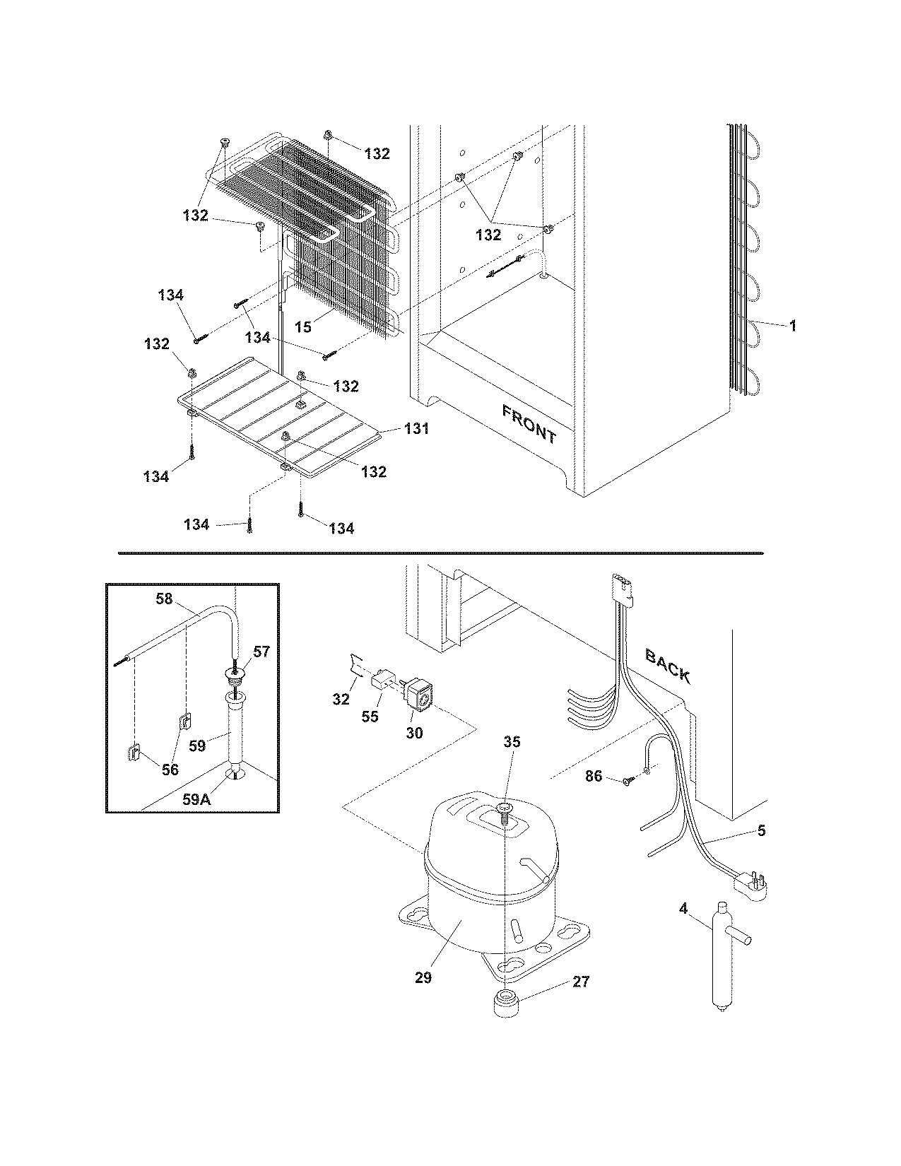 Crosley PWJ1 system diagram