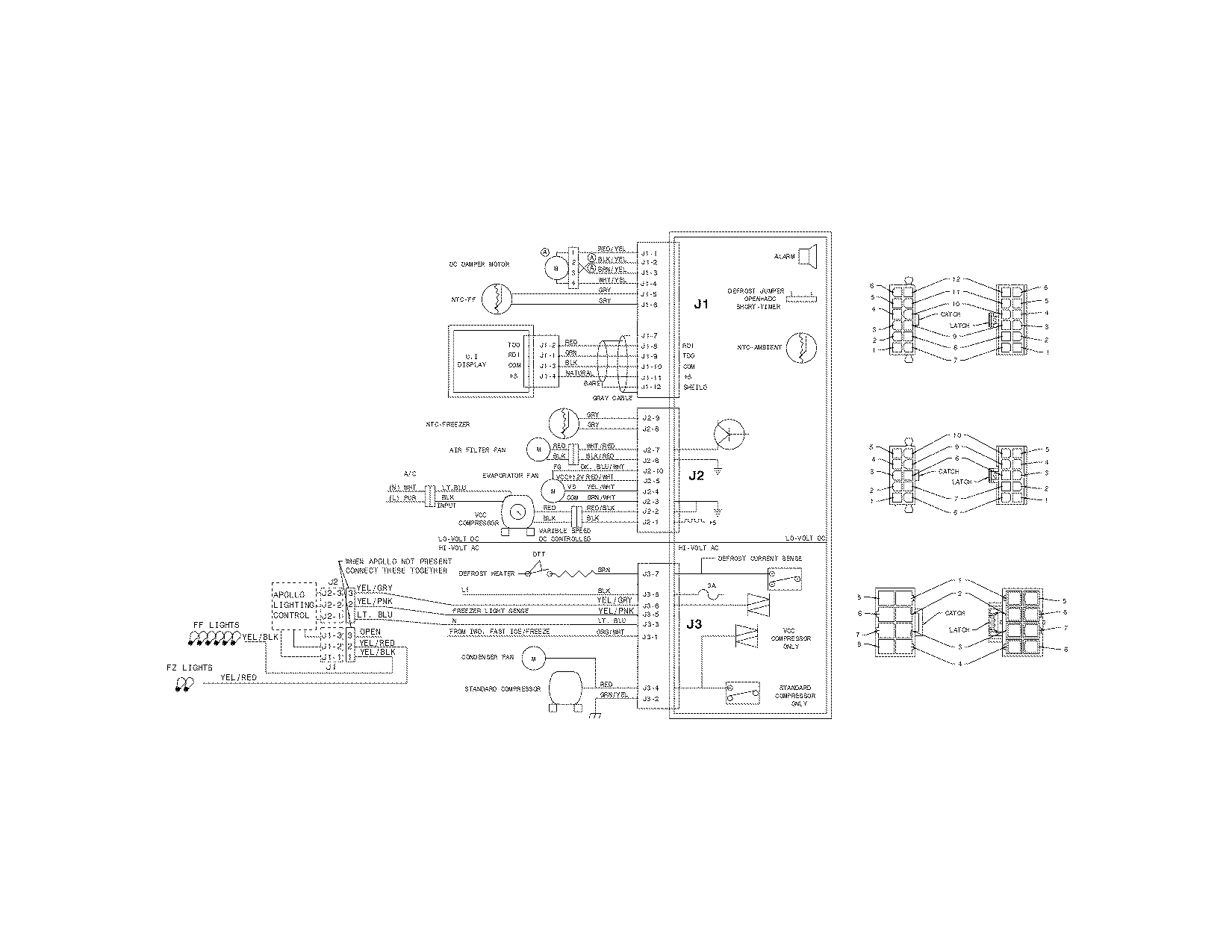 Electrolux E23CS78HSS1 wiring schematic diagram