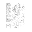 Frigidaire FGFL79GCB burner diagram