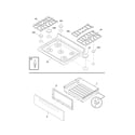 Kenmore 79071384702 top/drawer diagram