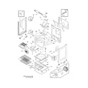 Frigidaire FGFB79GBC body diagram