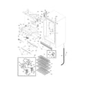 Frigidaire FCFS201LFB3 cabinet diagram