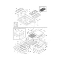 Frigidaire FGFLMC55GCE top/drawer diagram