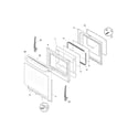 Frigidaire FGFL67HBB door diagram