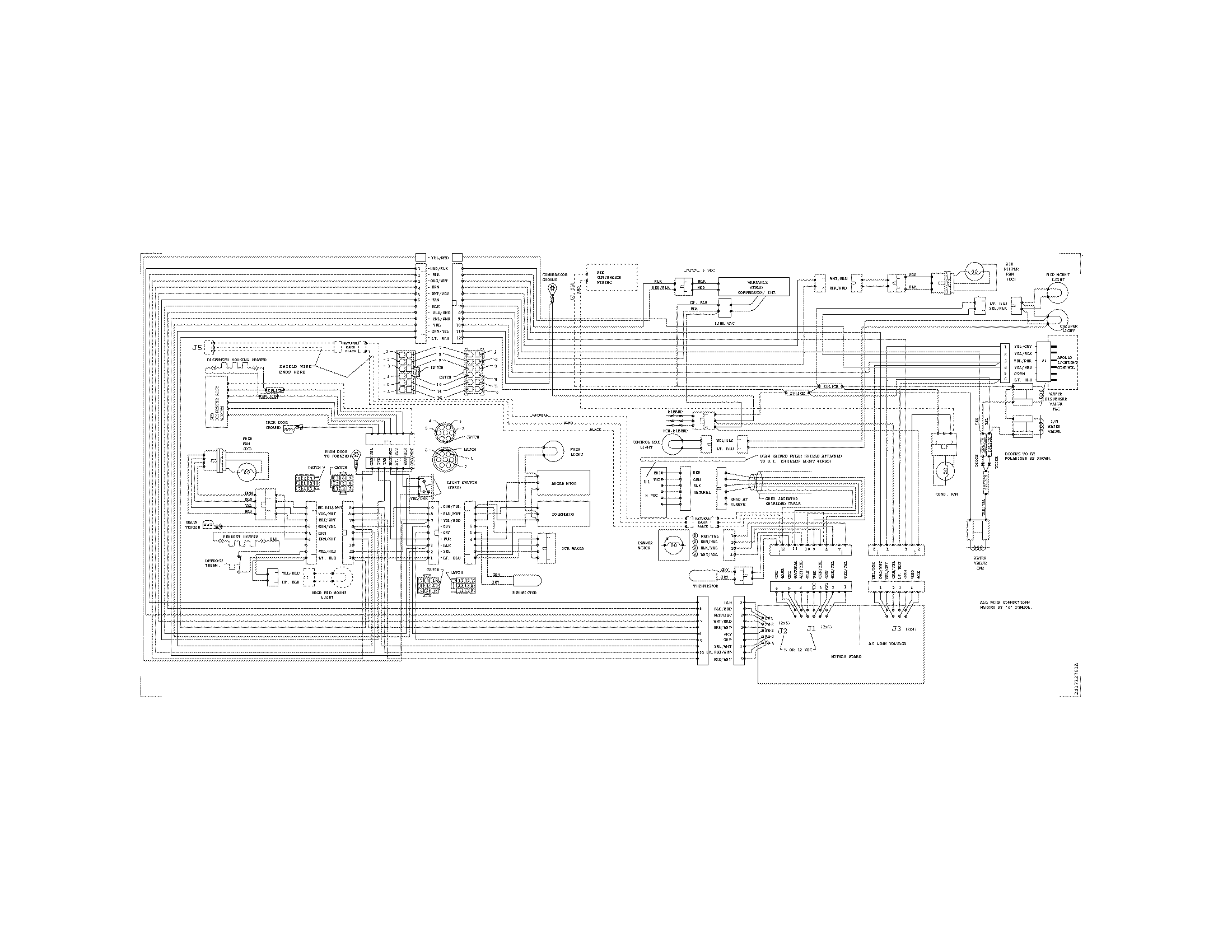 Kenmore Pro 25344333608 wiring diagram diagram