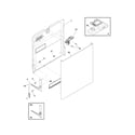 Kenmore 58714184404 door diagram